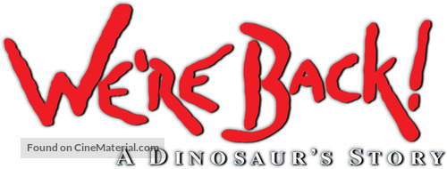 We&#039;re Back! A Dinosaur&#039;s Story - Logo