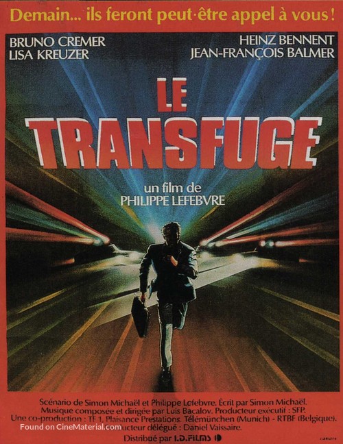 Le transfuge - French Movie Poster