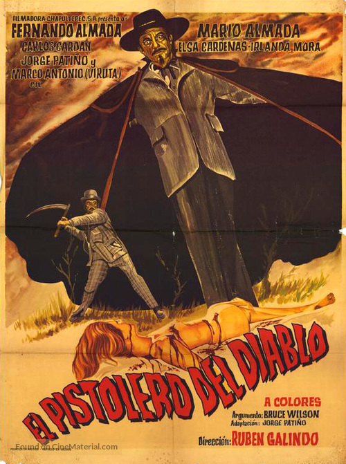 Pistolero del diablo - Mexican Movie Poster