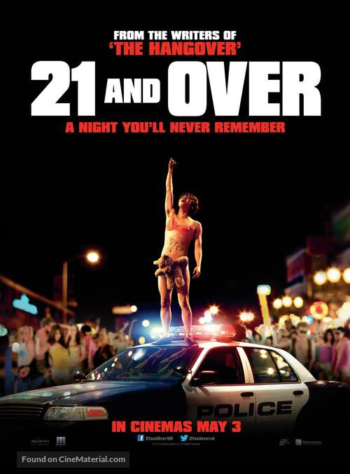 21 and Over - British Movie Poster