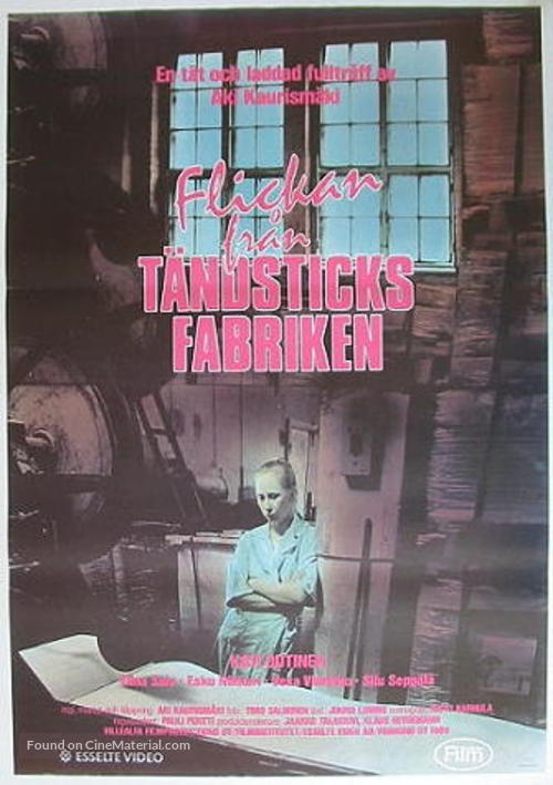Tulitikkutehtaan tytt&ouml; - Swedish Movie Poster