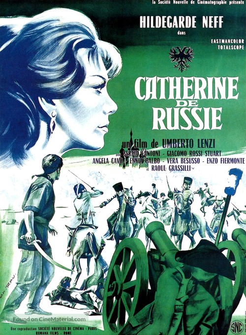 Caterina di Russia - French Movie Poster