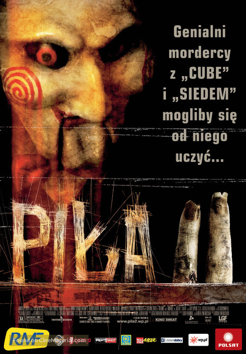 Saw II - Polish poster