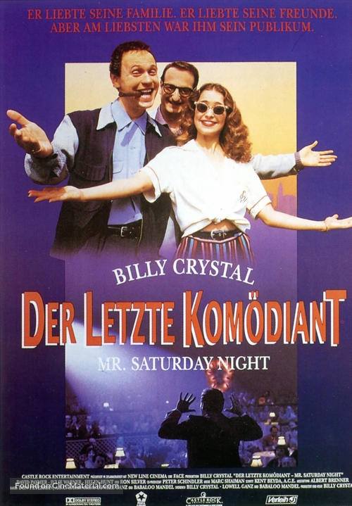 Mr. Saturday Night - German Movie Poster