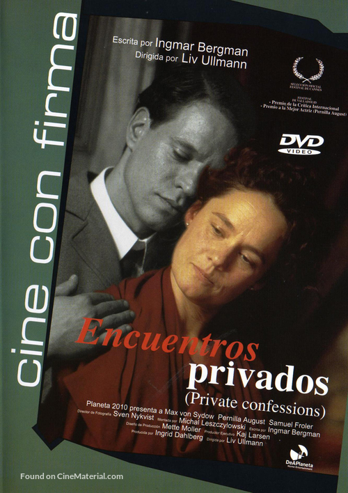 Enskilda samtal - Spanish Movie Cover