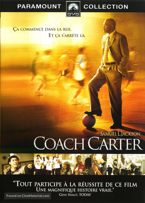 Coach Carter - French DVD movie cover