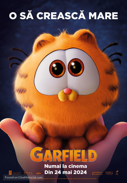 The Garfield Movie - Romanian Movie Poster