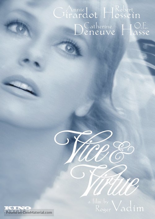 Le vice et la vertu - DVD movie cover