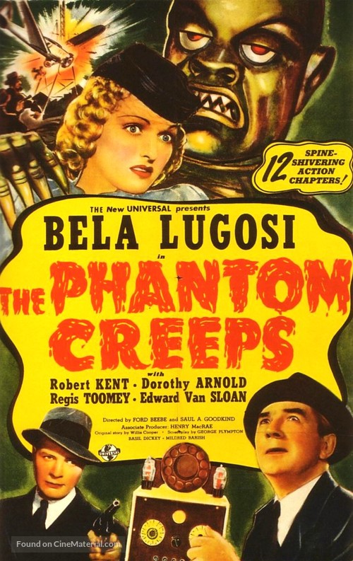 The Phantom Creeps - Movie Poster