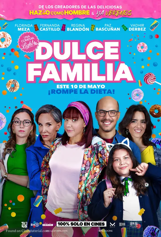 Dulce Familia - Mexican Movie Poster