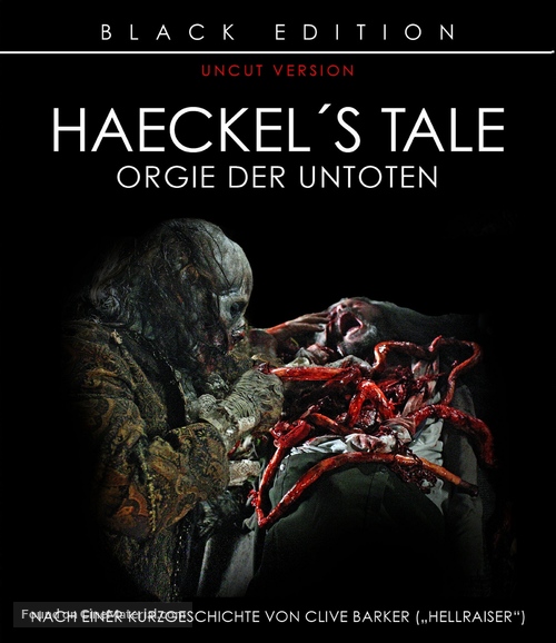 &quot;Masters of Horror&quot; Haeckel&#039;s Tale - German Blu-Ray movie cover