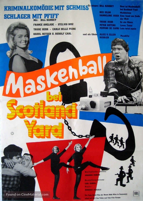 Maskenball bei Scotland Yard - Die Geschichte einer unglaublichen Erfindung - German Movie Poster