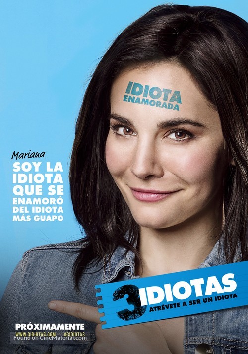 3 Idiotas - Mexican Character movie poster