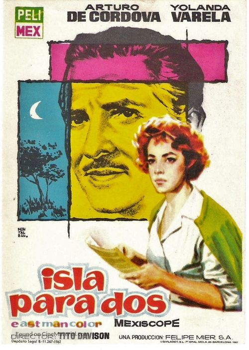 Isla para dos - Spanish Movie Poster