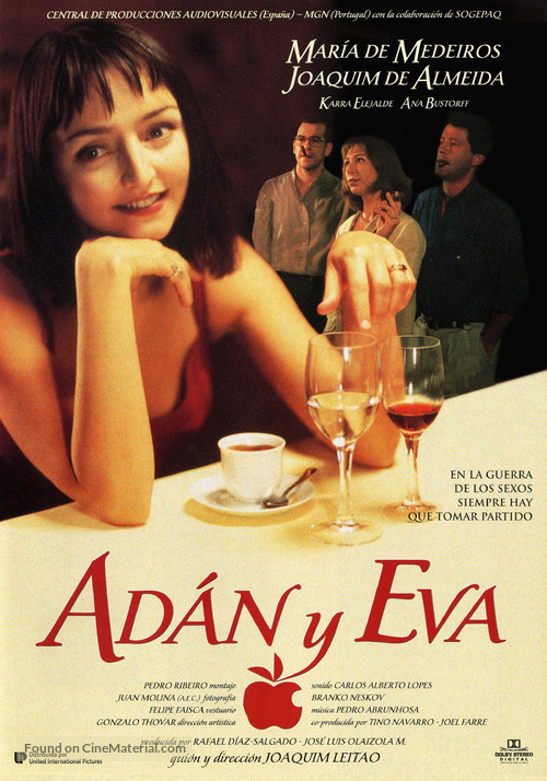 Ad&atilde;o e Eva - Spanish Movie Poster