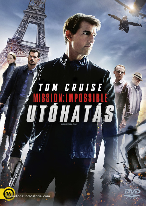 Mission: Impossible - Fallout - Hungarian DVD movie cover