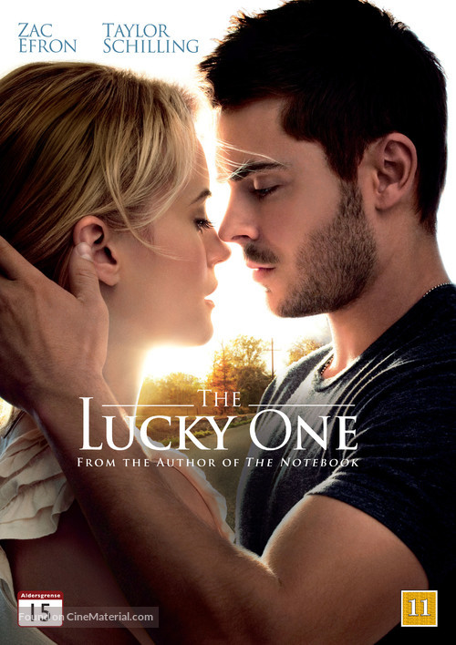 The Lucky One - Danish DVD movie cover