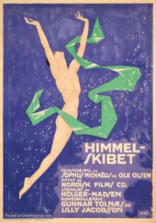 Himmelskibet - Danish Movie Poster