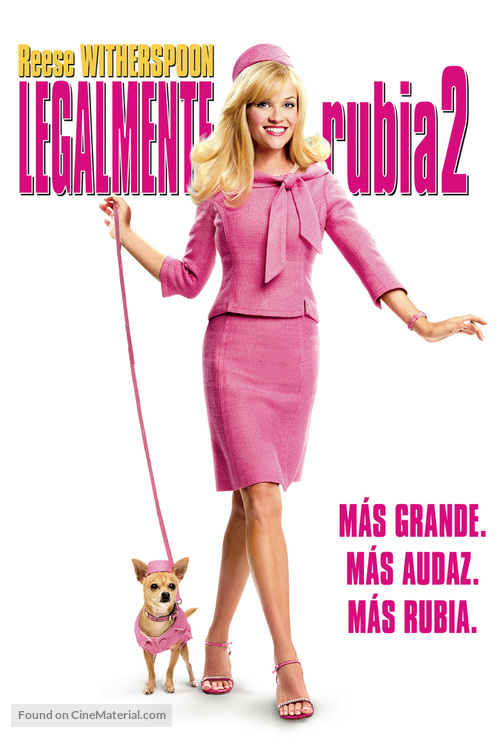Legally Blonde 2: Red, White &amp; Blonde - Mexican DVD movie cover