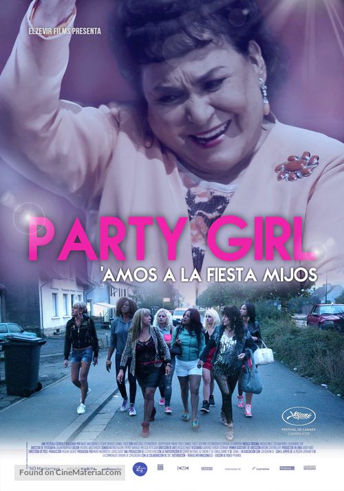 Party Girl - Mexican Movie Poster