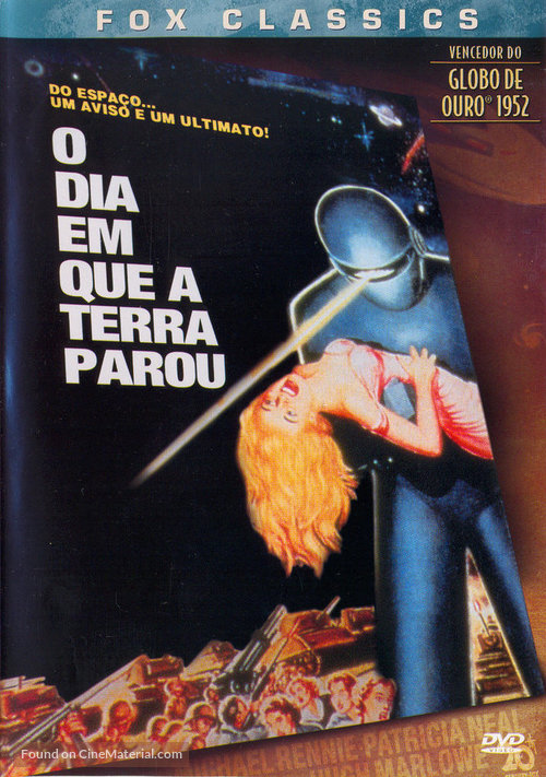 The Day the Earth Stood Still - Brazilian Movie Cover