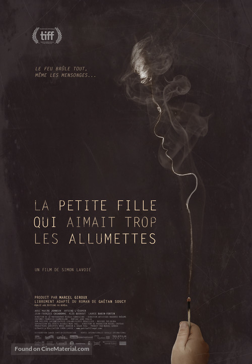 La petite fille qui aimait trop les allumettes - Canadian Movie Poster