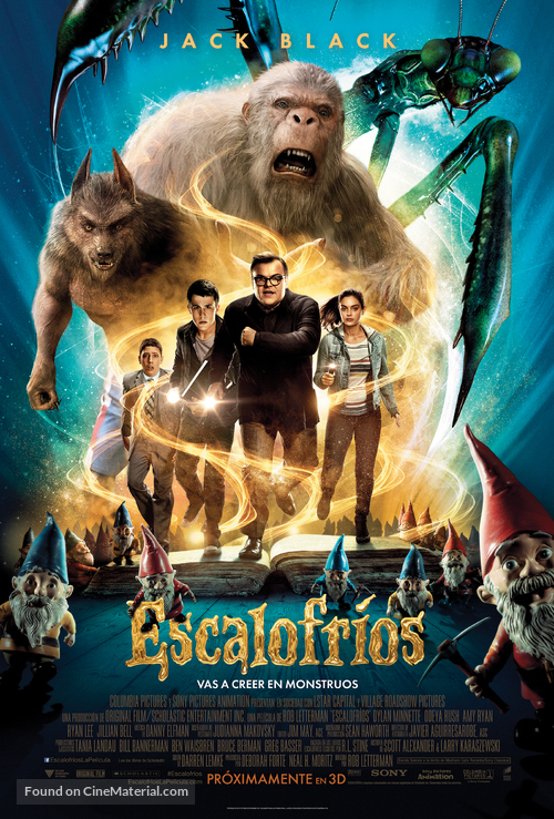 Goosebumps - Argentinian Movie Poster