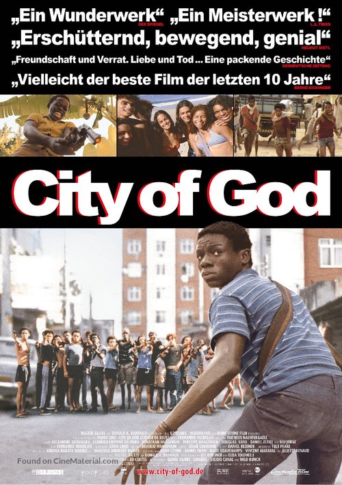 Cidade de Deus - German Movie Poster