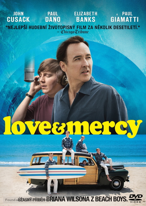 Love &amp; Mercy - Czech Movie Cover