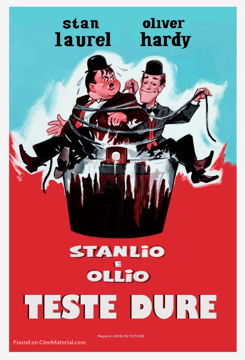 Block-Heads - Italian Movie Poster