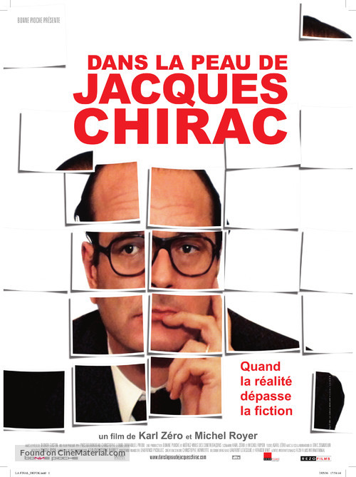 Dans la peau de Jacques Chirac - French Movie Poster