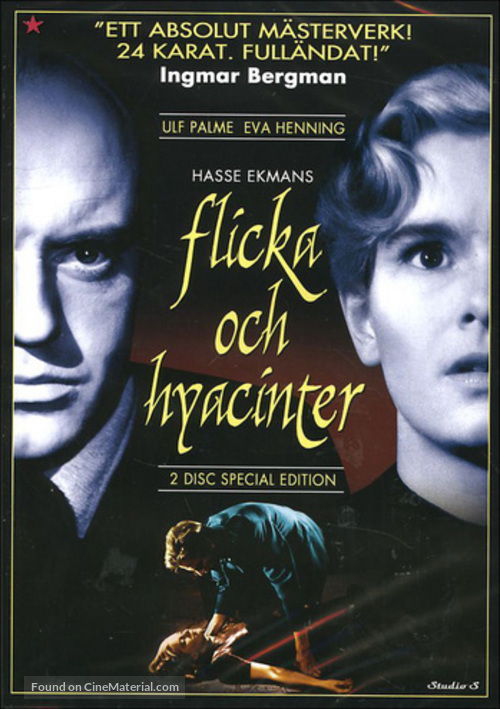 Flicka och hyacinter - Swedish Movie Cover