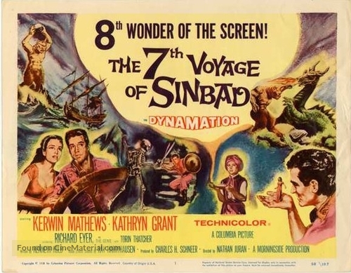 The 7th Voyage of Sinbad - Movie Poster
