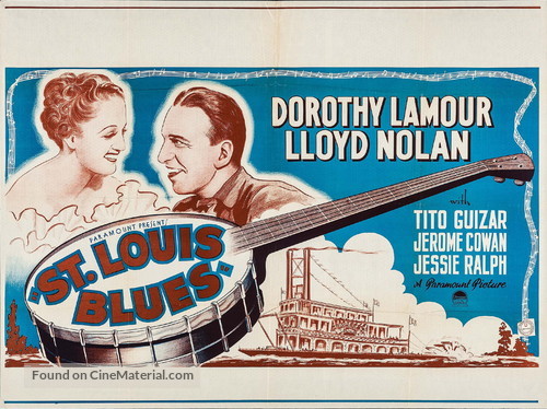 St. Louis Blues - British Movie Poster