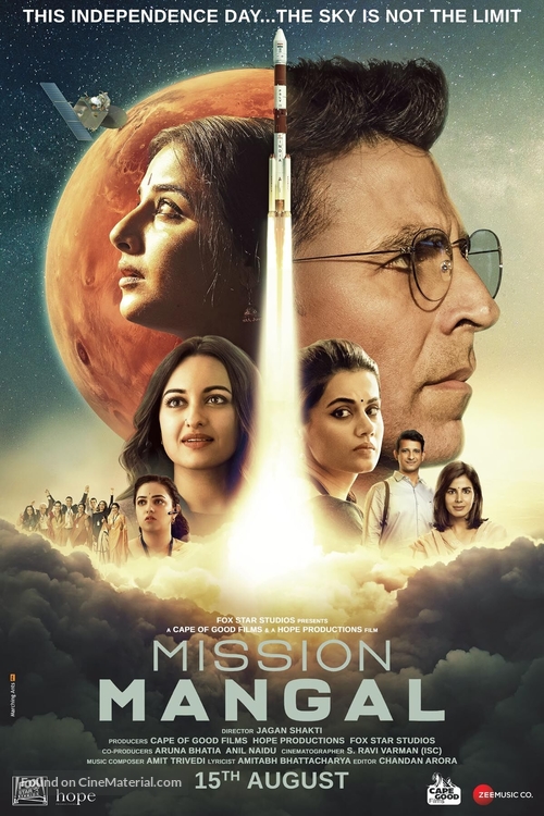 Mission Mangal - Indian Movie Poster