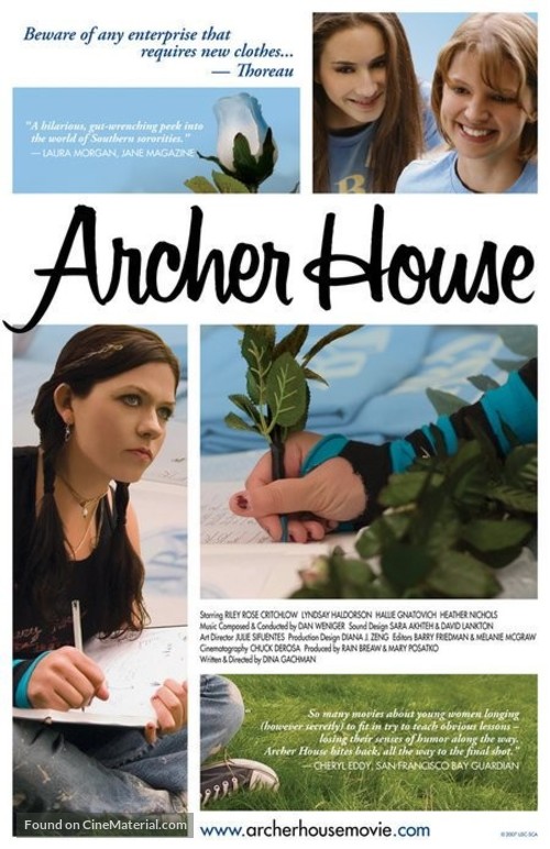 Archer House - poster