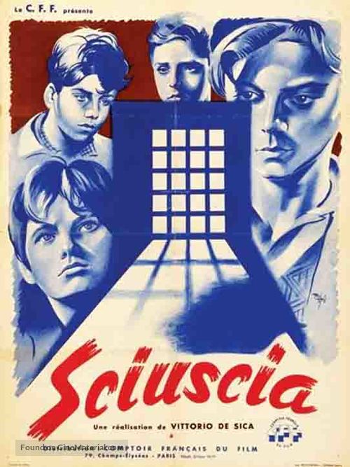 Sciusci&agrave; - French Movie Poster