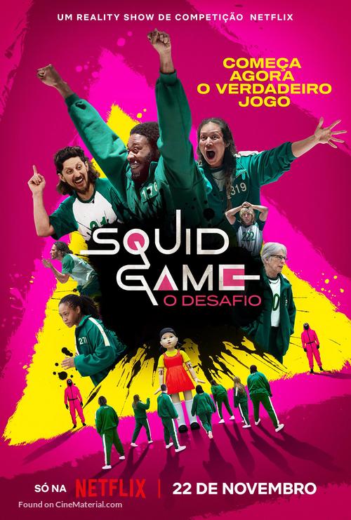 &quot;Squid Game: The Challenge&quot; - Brazilian Movie Poster