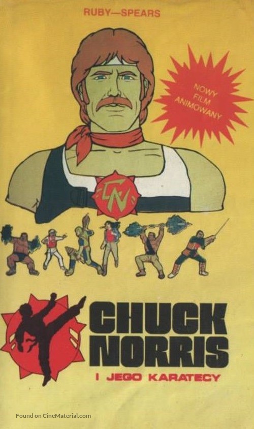 &quot;Chuck Norris: Karate Kommandos&quot; - Polish Movie Cover