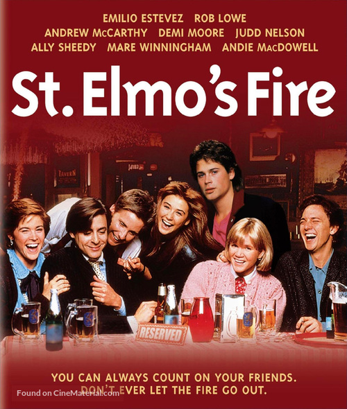 St. Elmo&#039;s Fire - Blu-Ray movie cover