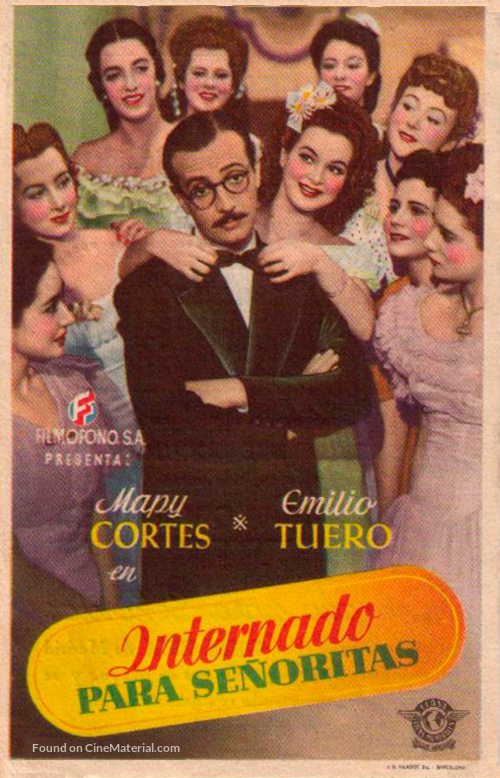 Internado para se&ntilde;oritas - Spanish Movie Poster