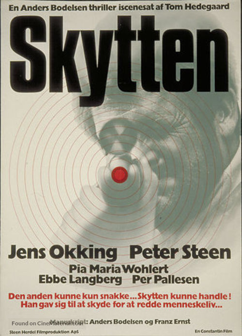 Skytten - Danish Movie Poster