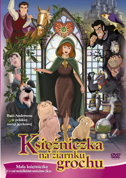 Princess and the Pea (2002) Polish dvd movie cover