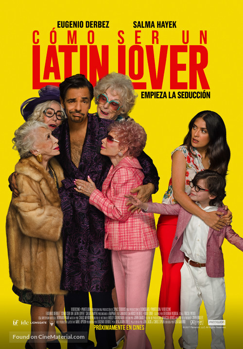 How to Be a Latin Lover - Chilean Movie Poster
