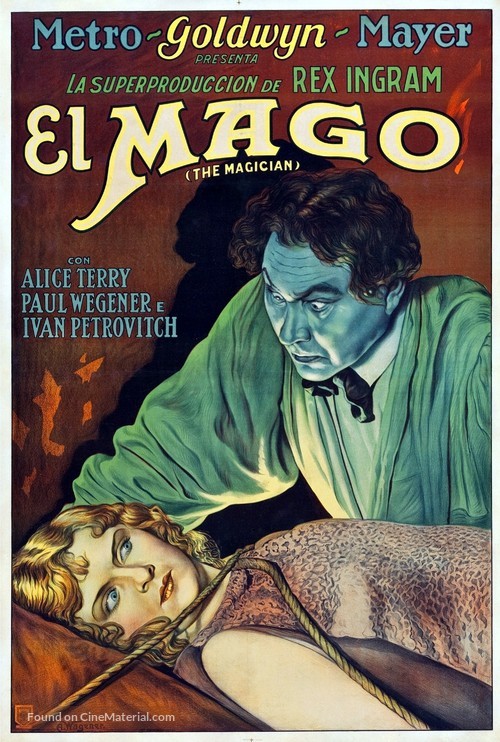 The Magician - Argentinian Movie Poster