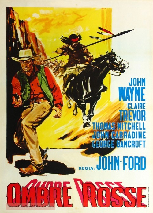Stagecoach - Italian Movie Poster