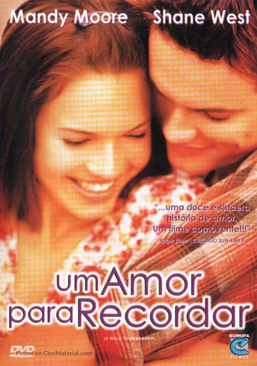 A Walk to Remember - Brazilian Movie Cover