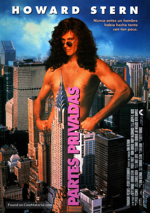 Private Parts - Spanish Movie Poster