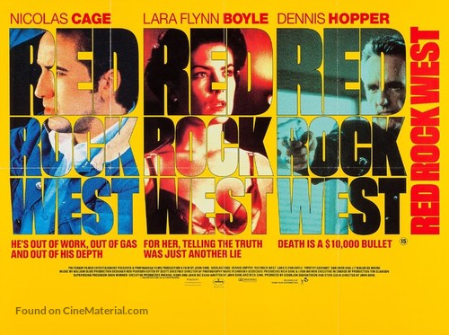 Red Rock West - British Movie Poster