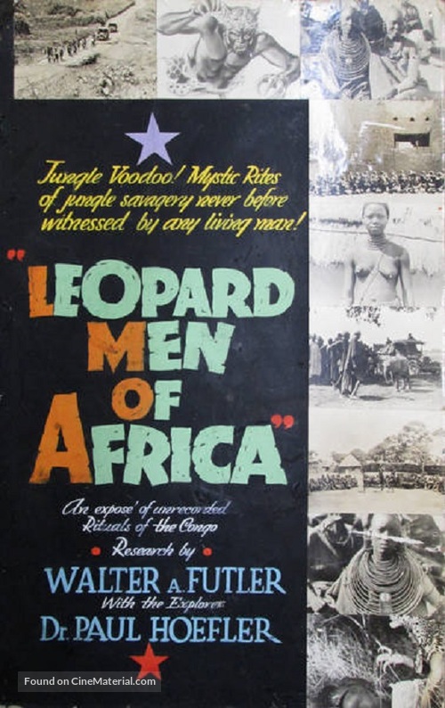 Leopard Men of Africa - Movie Poster